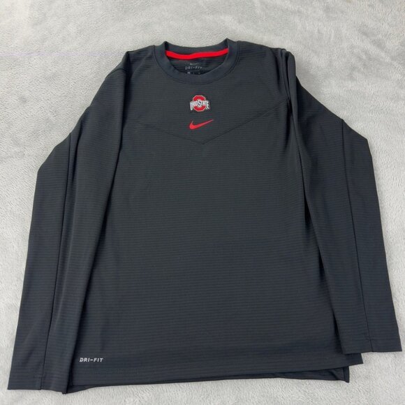 Nike NCAA Ohio State Long Sleeve Shirt Men's Size Small - Picture 1 of 13